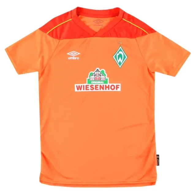 2020-21 Werder Bremen Umbro Goalkeeper Shirt *As New* - Werder Bremen / As New / Small Boys