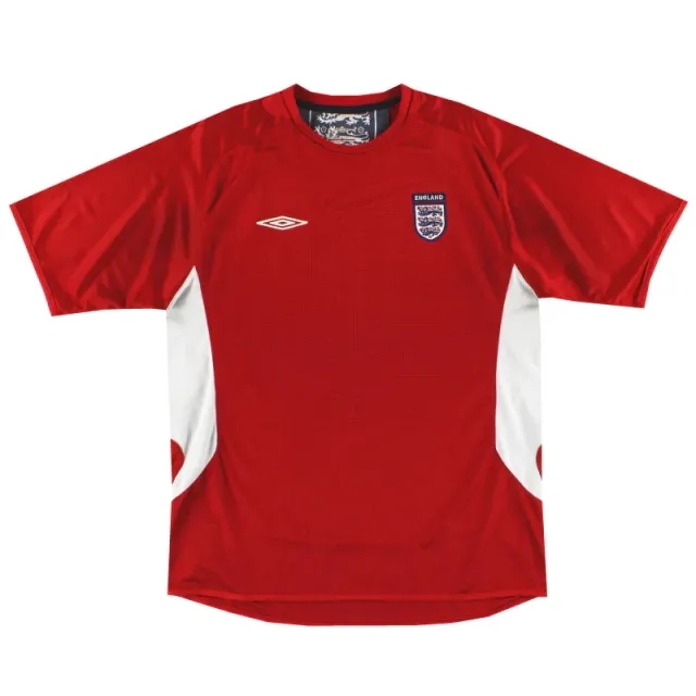 2005-06 England Umbro Training Shirt *Mint* M - England / Mint / Medium
