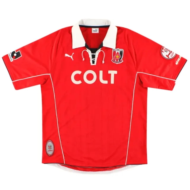 2003 Urawa Red Diamonds Puma Home Shirt L - Other World Clubs / Very Good / Large