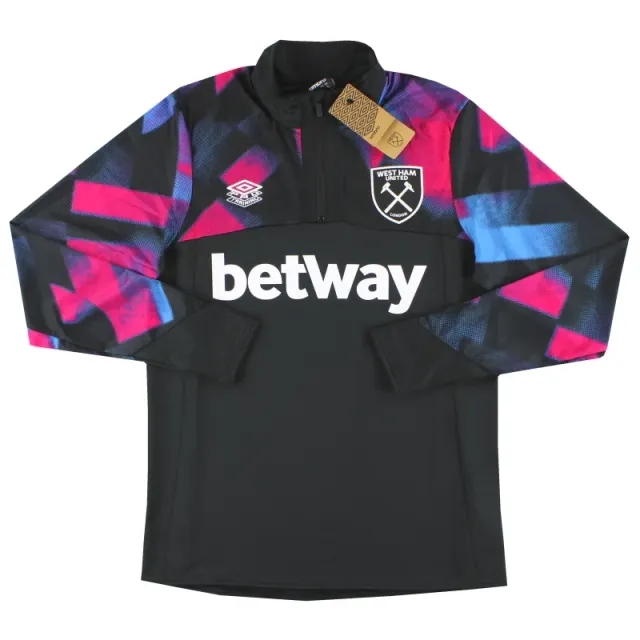 2022-23 West Ham Umbro 1/4 Zip Training Top *w/tags* M - West Ham / w/tags / Medium