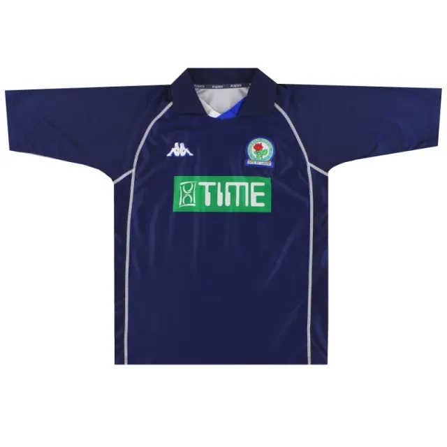 2000-02 Blackburn Kappa Away Shirt XXL - Blackburn Rovers / Excellent / XXL