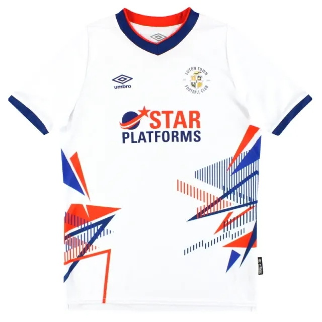 2020-21 Luton Town Umbro Away Shirt *As New* Y - Luton Town / As New / Small Boys