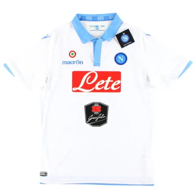 2014-15 Napoli Macron Third Shirt *BNIB* XL.Boys - Napoli / BNIB / XL Boys