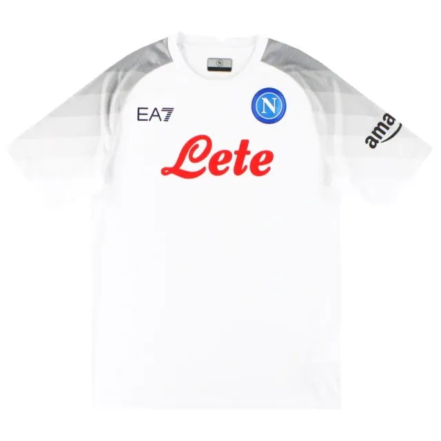 2022-23 Napoli EA7 European Away Shirt XL - Napoli / Very Good / XL