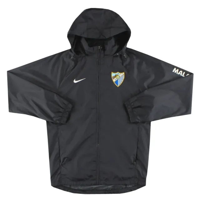 2013-14 Malaga Nike Rain Jacket S - Other Spanish Clubs / Excellent / Small