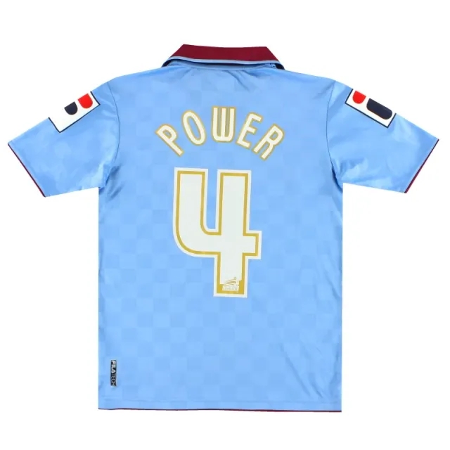 2013-15 Tranmere Rovers Fila Away Shirt Power #4 L.Boys - Tranmere Rovers / Excellent / Large Boys