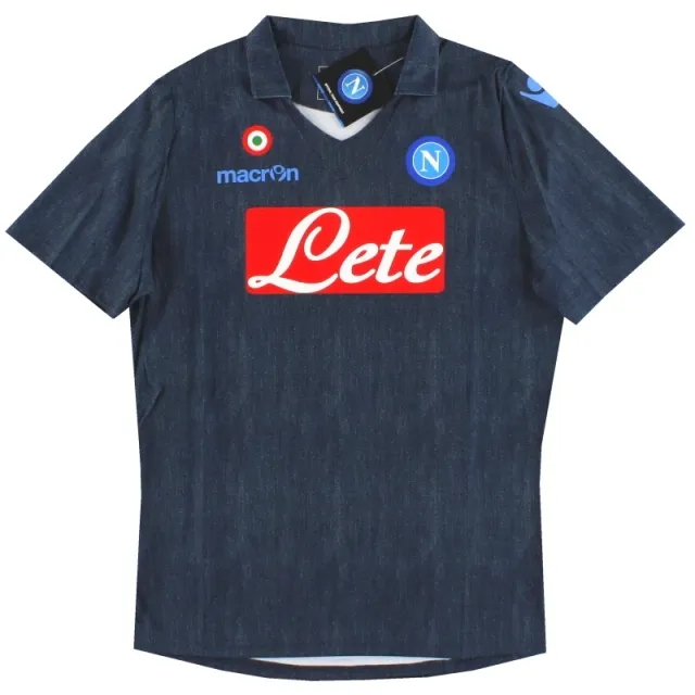 2014-15 Napoli Macron Basic Away Shirt *BNIB* - Napoli / BNIB / Small Boys