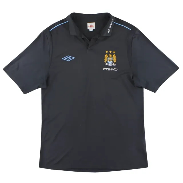 2009-10 Manchester City Umbro Polo Shirt XL - Manchester City / Excellent / XL