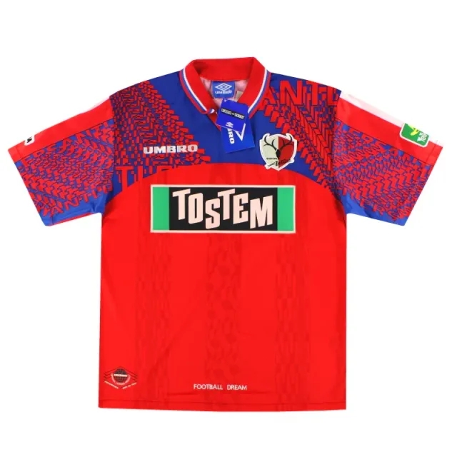 1996-98 Kashima Antlers Umbro Home Shirt w/tags* L - Other World Clubs / w/tags / Large