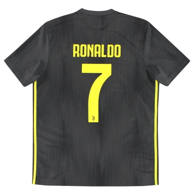 2018-19 Juventus adidas Third Shirt Ronaldo #7 L - Juventus / Excellent / Large