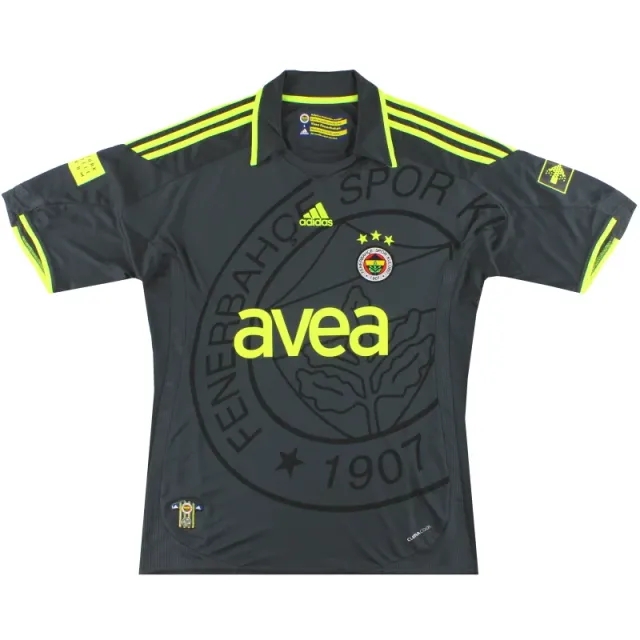 2009-10 Fenerbahce adidas Third Shirt S - Fenerbahce / Excellent / Small