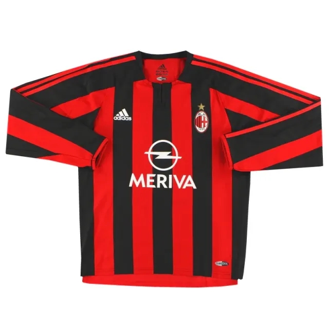 2003-04 AC Milan adidas Player Issue Away Shirt #4 L/S *As New* M - AC Milan / As New / Medium