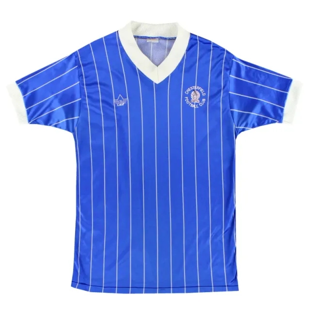 1982-83 Chesterfield Latif Home Shirt M - Chesterfield / Excellent / Medium