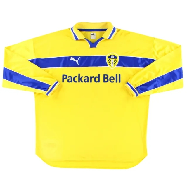 1999-00 Leeds Puma Third Shirt L/S XXL - Leeds / Excellent / XXL