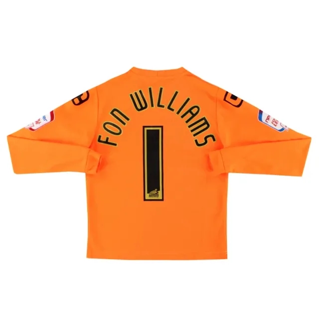 2011-12 Tranmere Rovers Carbrini Goalkeeper Shirt Fon Williams #1 M.Boys - Tranmere Rovers / Excellent / Medium Boys