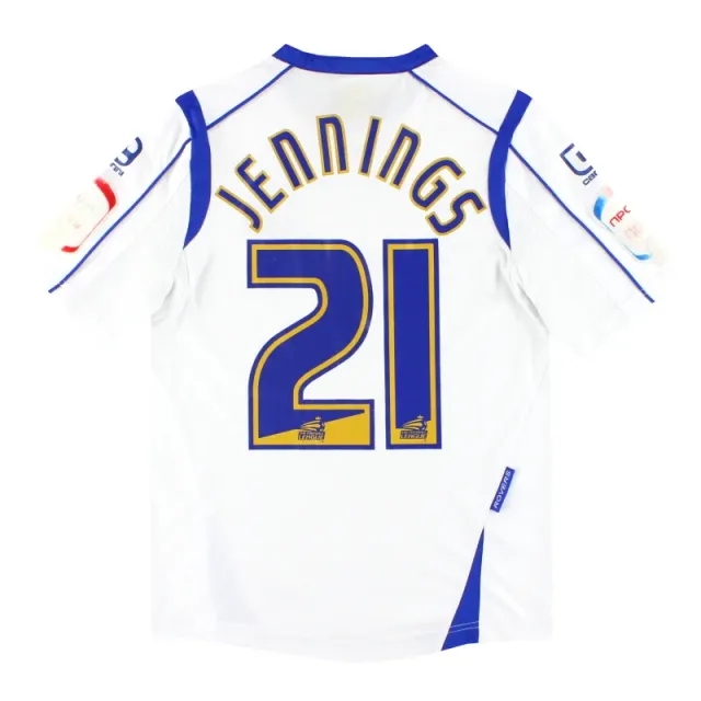 2010-11 Tranmere Rovers Carbrini Home Shirt Jennings #21 S.Boys - Tranmere Rovers / Very Good / Small Boys
