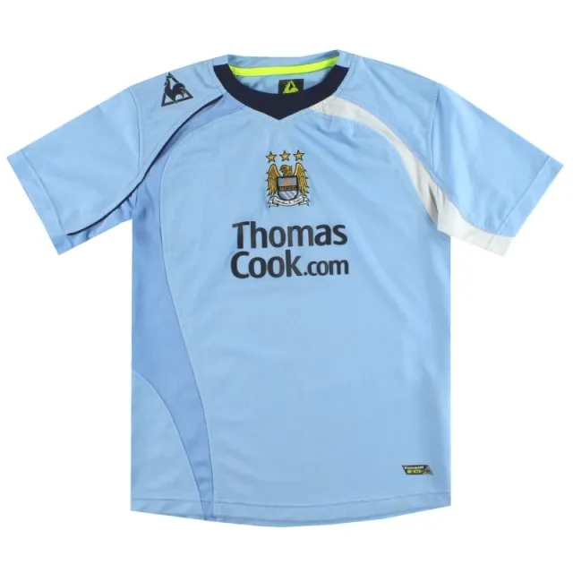 2008-09 Manchester City Le Coq Sportif Home Shirt XL - Manchester City / Excellent / XL