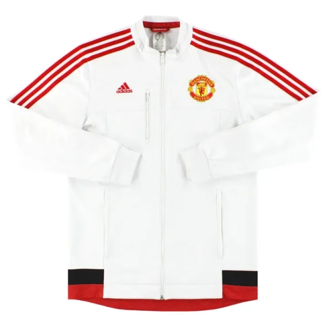 2015-16 Manchester United adidas Anthem Jacket M - Manchester United / Excellent / Medium