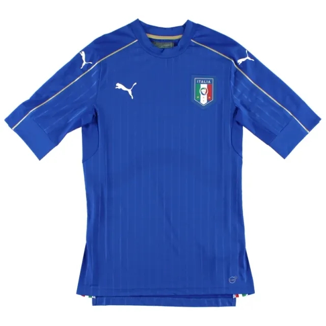2016-17 Italy Puma Player Issue Home Shirt L - Italy / Very good / Large