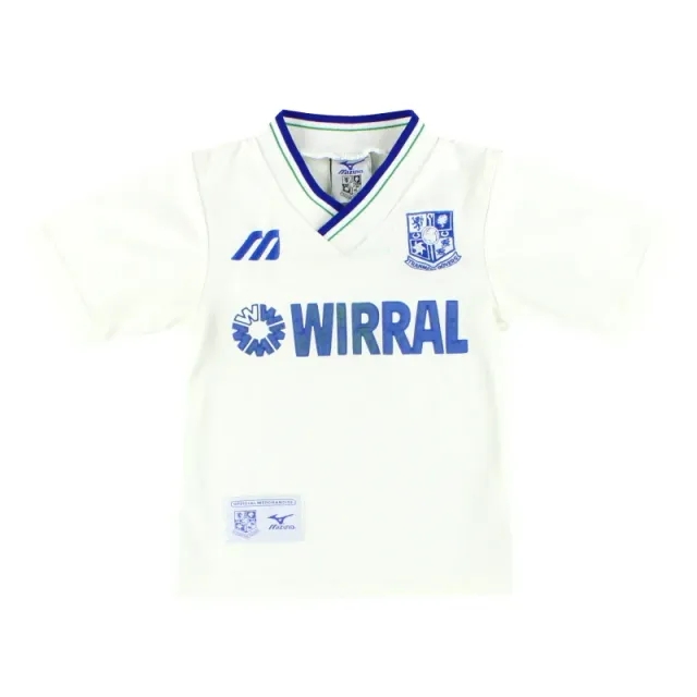 1997-99 Tranmere Rovers Mizuno Home Shirt Y - Tranmere Rovers / Very Good / Youth
