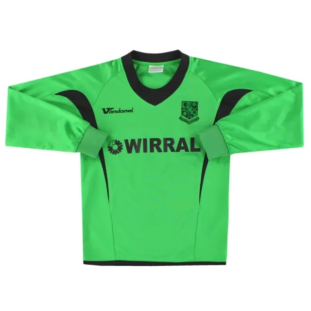 2009-10 Tranmere Rovers Vandanel Goalkeeper Shirt S.Boys - Tranmere Rovers / Excellent / Small Boys