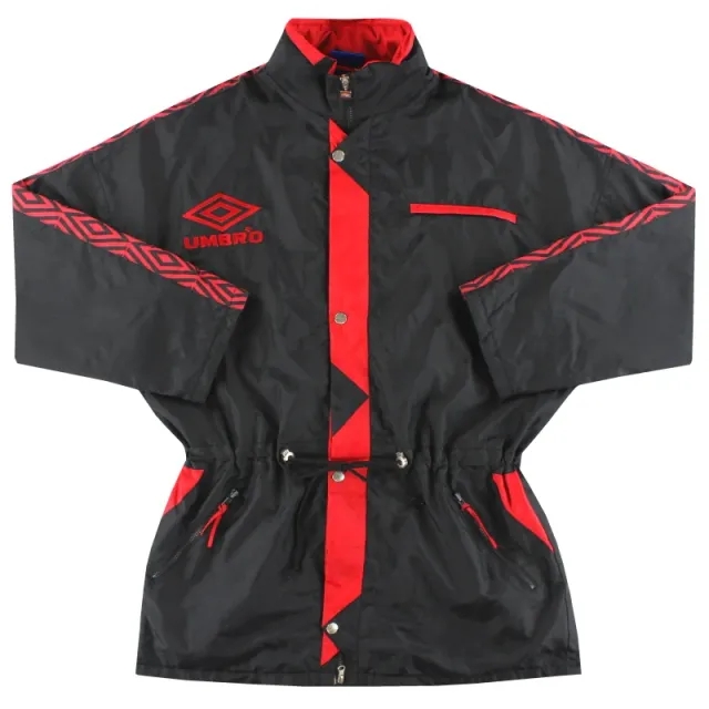 1992-93 Umbro Template Bench Coat XL - Manchester United / Excellent / XL