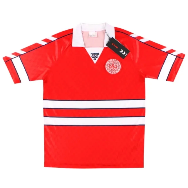 Denmark Hummel 'Euro 88' Icon Shirt *BNIB* - Denmark / BNIB / Large
