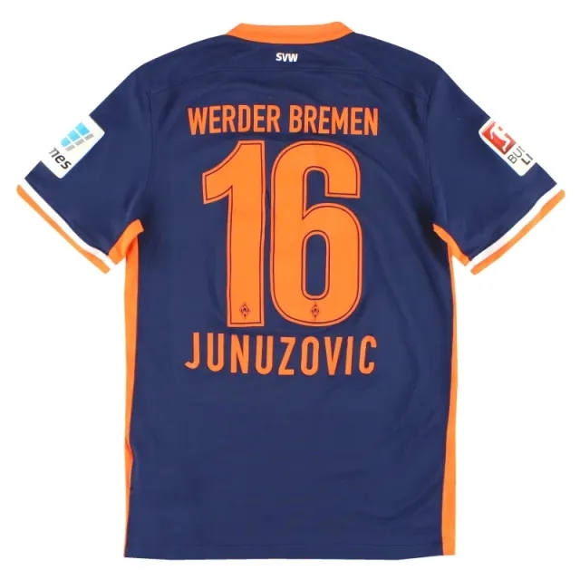 2015-16 Werder Bremen Nike Away Shirt Junuzovic #16 S - Werder Bremen / Excellent / Small