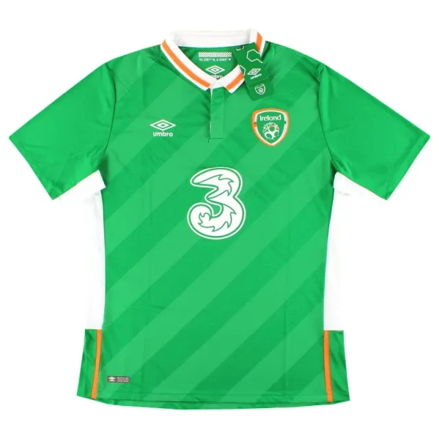 2016-17 Ireland Umbro Home Shirt *BNIB* XL - Ireland / BNIB / XL