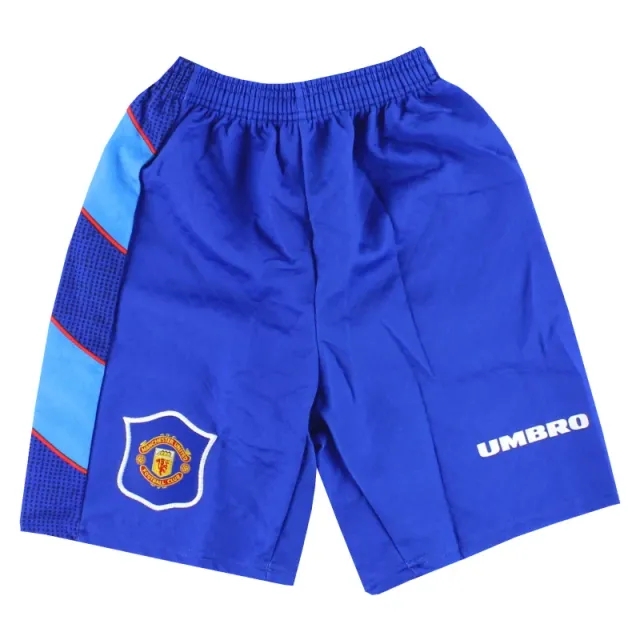 1996-97 Manchester United Umbro Goalkeeper Shorts *As New* Y - Manchester United / As New / Youth