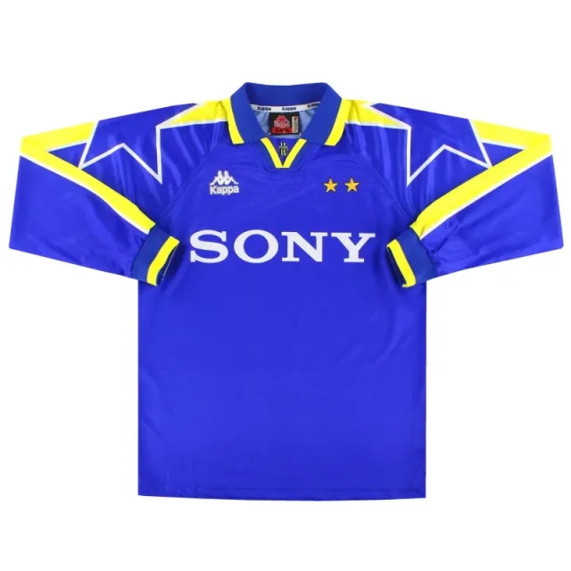 1996-97 Juventus Kappa Away Shirt L/S L - Juventus / Excellent / Large