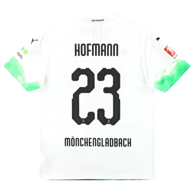 2019-20 Borussia Monchengladbach Puma Home Shirt Hofmann #23 *Mint* L - Borussia Monchengladbach / Mint / Large