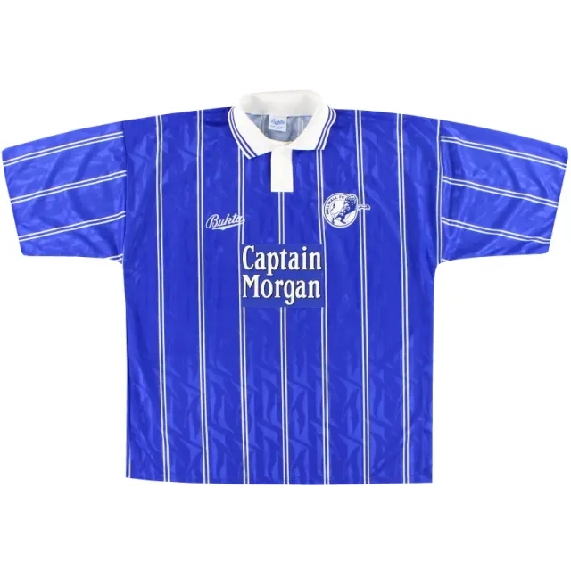 1993-94 Millwall Bukta Home Shirt *Mint* XL - Millwall / Mint / XL