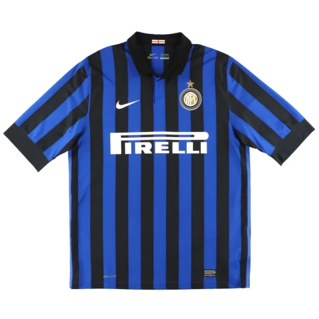 2011-12 Inter Milan Nike Home Shirt L - Inter Milan / Excellent / Large