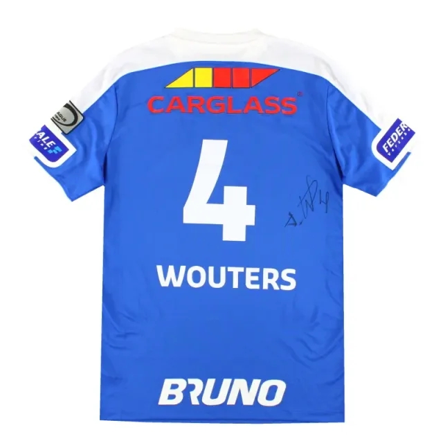 2017-18 Genk Nike Player Issue 'Signed' Home Shirt Wouters #4 L - Other European Clubs / Excellent / Large