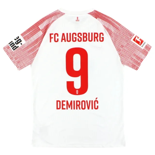 2022-23 FC Augsburg Nike Away Shirt Demirovic #9 L - Other German Clubs / Excellent / Large