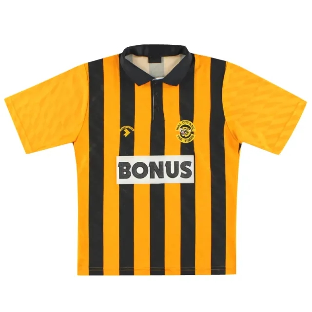 1990-92 Hull City Matchwinner Home Shirt M - Hull City / Excellent / Medium