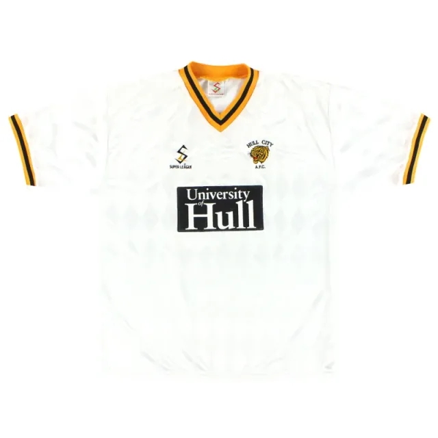 1997-98 Hull City Away Shirt L - Hull City / Excellent / Large