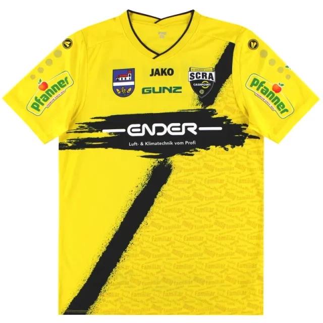 2017-18 Rheindorf Altach Jako Away Shirt S - Other European Clubs / Excellent / Small