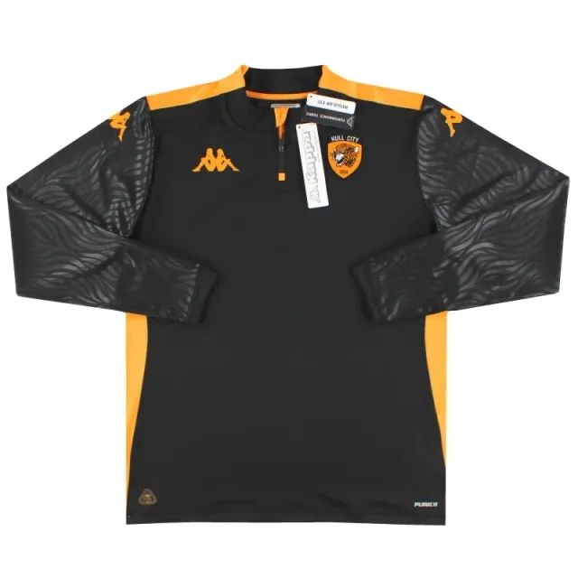 2024-25 Hull City Kappa 1/4 Zip Training Top *BNIB* - Hull City / BNIB / Medium