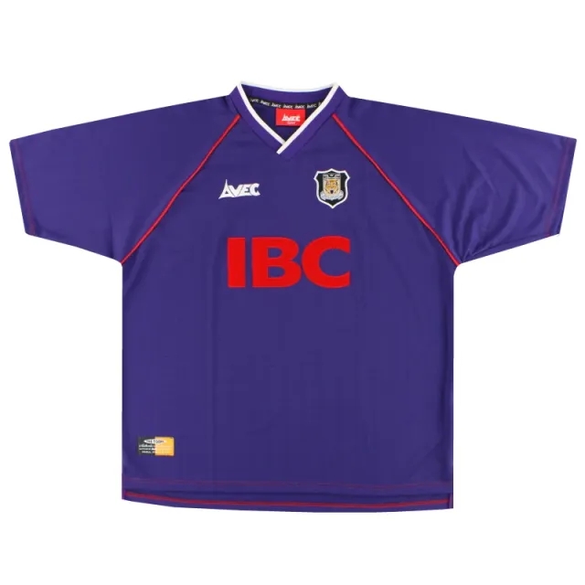 1999-00 Hull City Avec Away Shirt *Mint* L - Hull City / Mint / Large