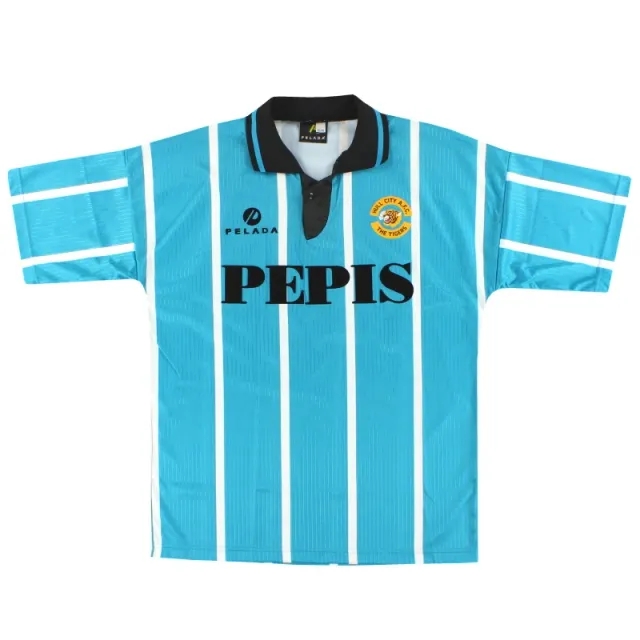 1993-94 Hull City Away Shirt L - Hull City / Excellent / Large