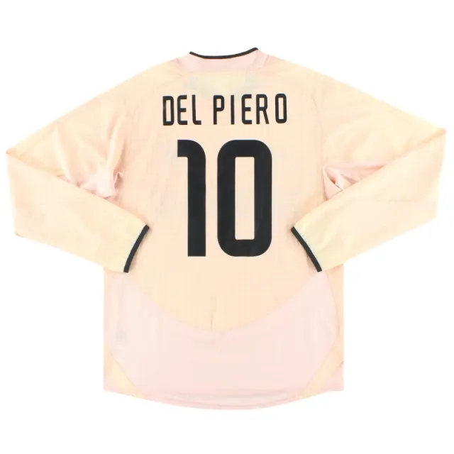 2003-04 Juventus Nike Away Shirt Del Piero #10 L/S M - Juventus / Excellent / Medium