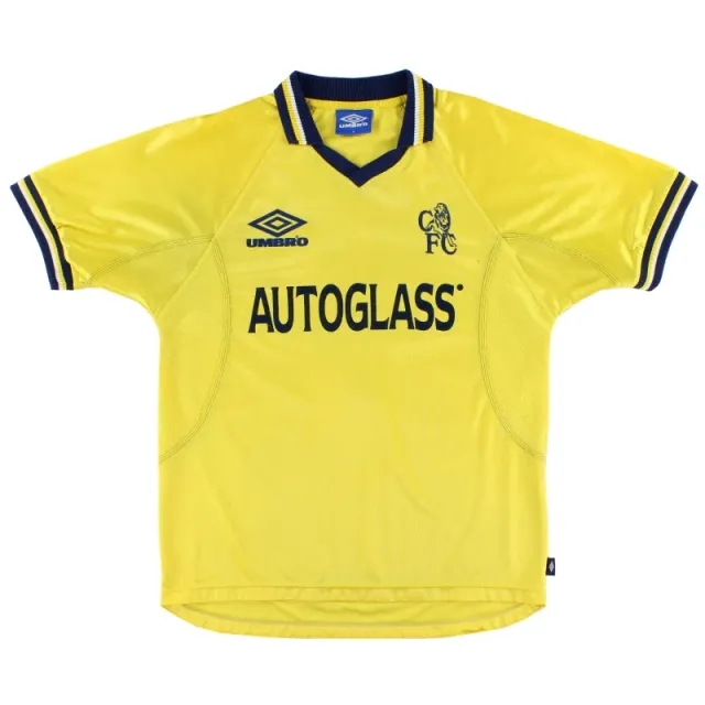 1998-00 Chelsea Umbro Third Shirt L - Chelsea / Excellent / Large