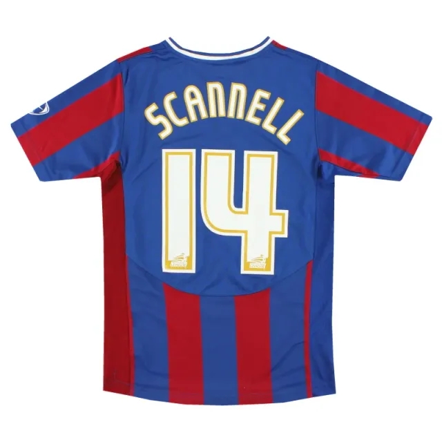 2009-10 Crystal Palace Nike Home Shirt Scannell #14 L.Boys - Crystal Palace / Excellent / Large Boys