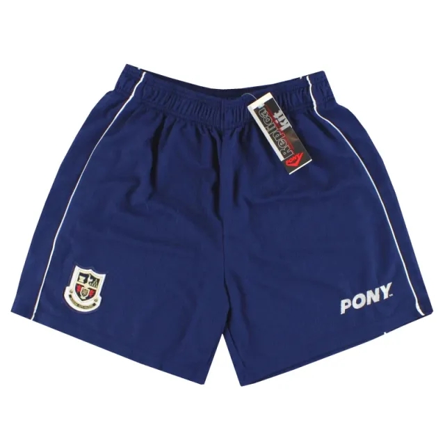 1997-98 Tottenham Pony Home Shorts *w/tags* M - Tottenham Hotspur / w/tags / Medium