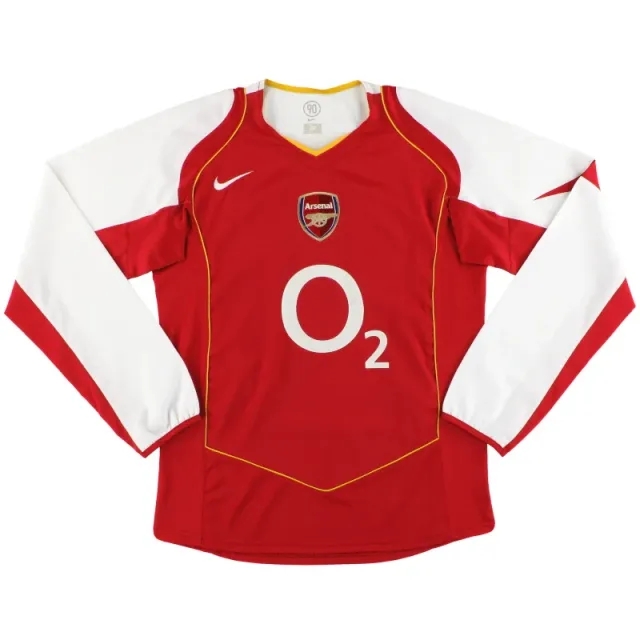 2004-05 Arsenal Nike Home Shirt L/S L - Arsenal / Very good / Large