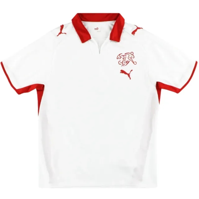 2008-10 Switzerland Puma Away Shirt M - Switzerland / Excellent / Medium
