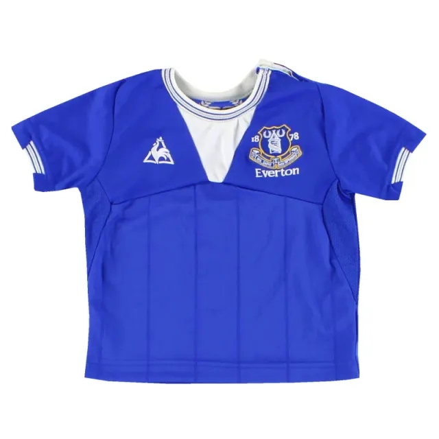 2009-10 Everton Le Coq Sportif Home Shirt Child - Everton / Excellent / Child