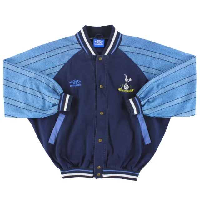 1990-92 Tottenham Umbro Bomber Jacket M - Tottenham Hotspur / Excellent / Medium